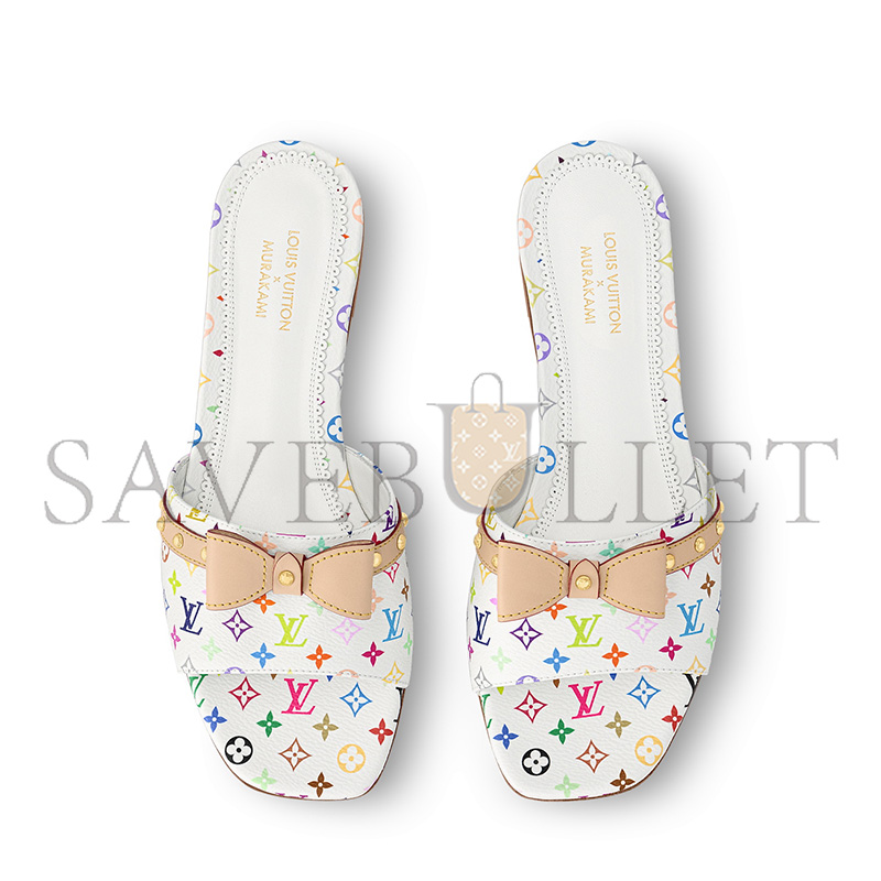 LOUIS VUITTON LV X TM 6AM FLAT MULE 1AGZUV LOUIS VUITTON LV X TM 6AM FLAT MULE 1AGZUV